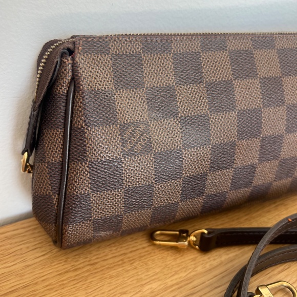 Louis Vuitton Damier Ebene Eva clutch - Picture 7 of 13